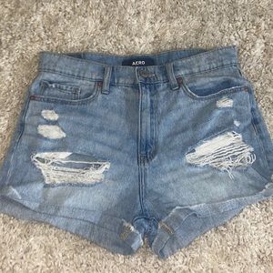 DENIM JEAN SHORTS